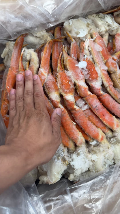 Jumbo Snow Crab Legs Cluster size 12+